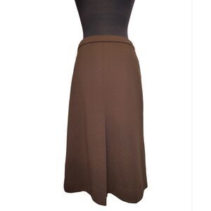 Vintage Koret Of California Chocolate Brown Skirt